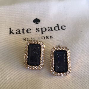 Kate Spade Midnight Blue Sparkle Earrings